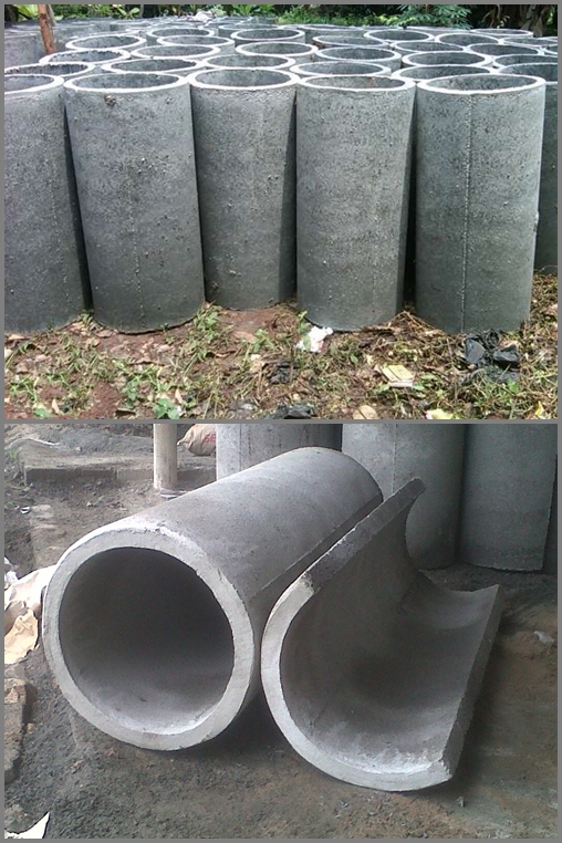 Tutup manhole beton drainase PT. Mitra Kontraktor Bangunan