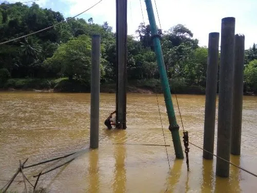 Pemancangan labrang