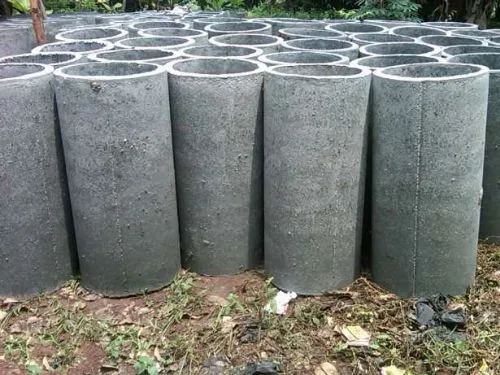 Bentuk buis beton ring gorong-gorong saluran melingkar