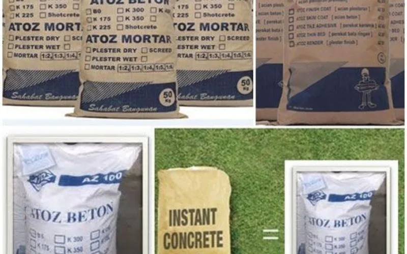 Beton instan Atoz Beton