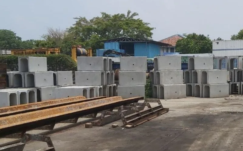 Jual U-Ditch beton