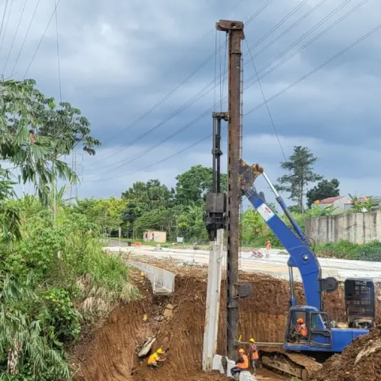 drop hammer excavator 1