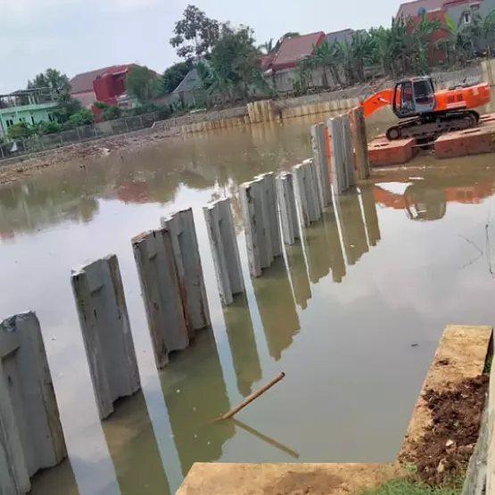 sheet pile beton 1